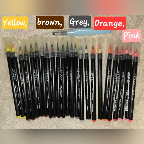 Arteza Real Brush Pens Set of 43 (CRA7) - Picture 4 of 6